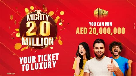 big ticket winner 259 today|UAE: Indian hotel employee in Dubai wins Dh25 million in Big .